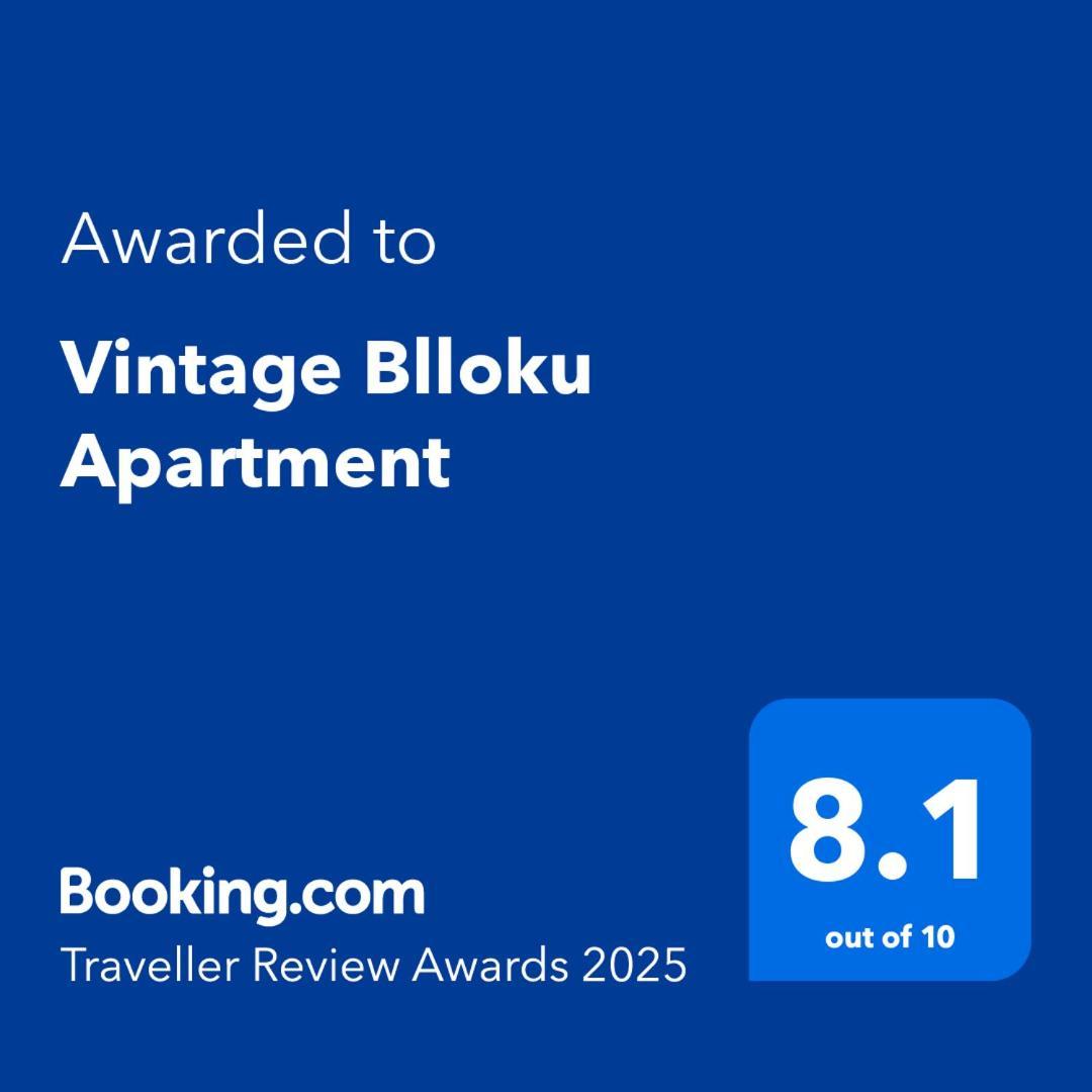 Vintage Blloku Apartment Tiranë Eksteriør bilde